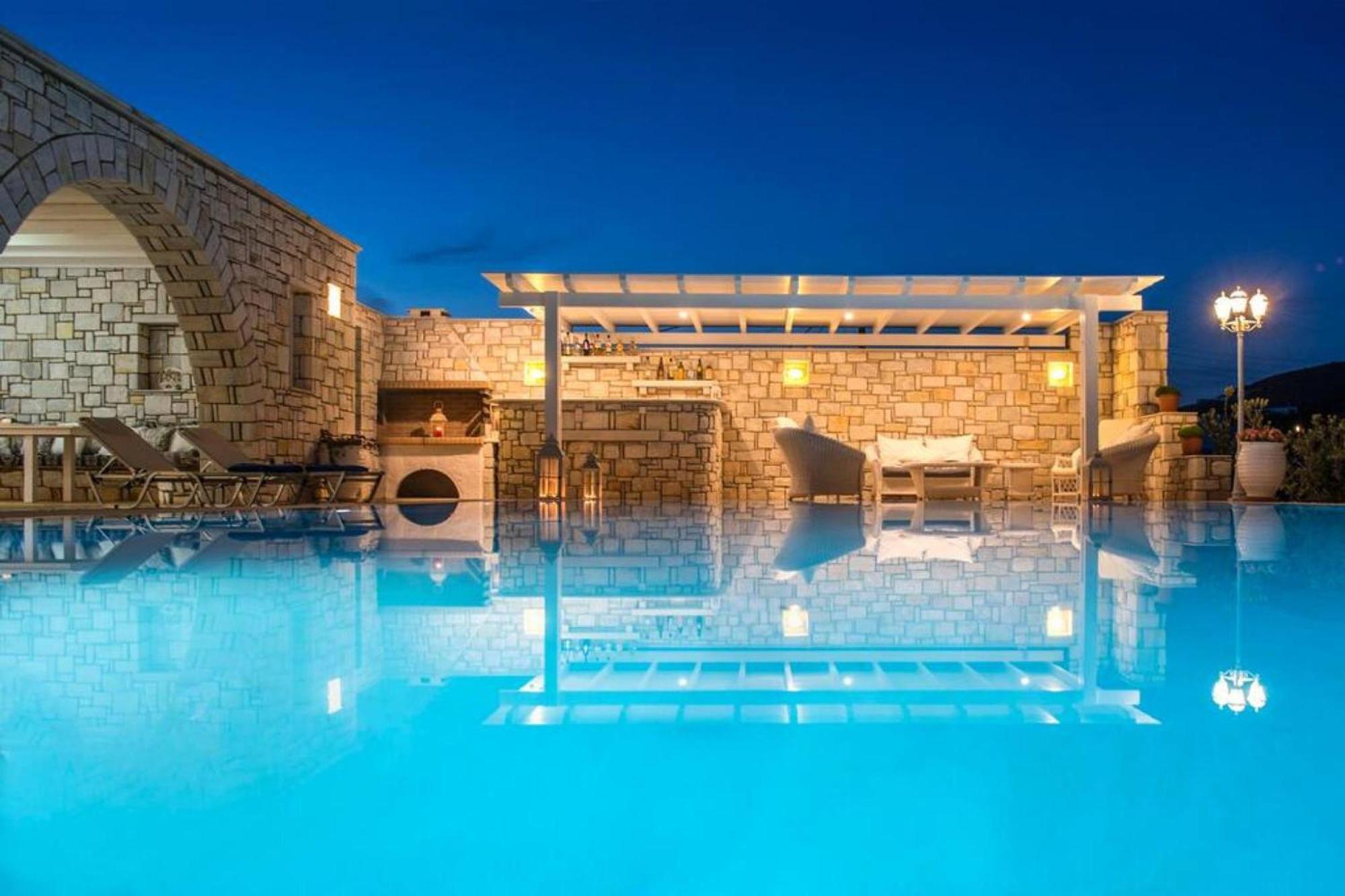Villa Dionysos In Aliki ภายนอก รูปภาพ
