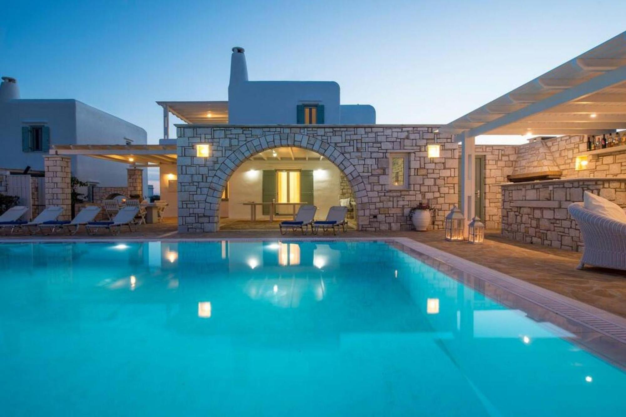Villa Dionysos In Aliki ภายนอก รูปภาพ