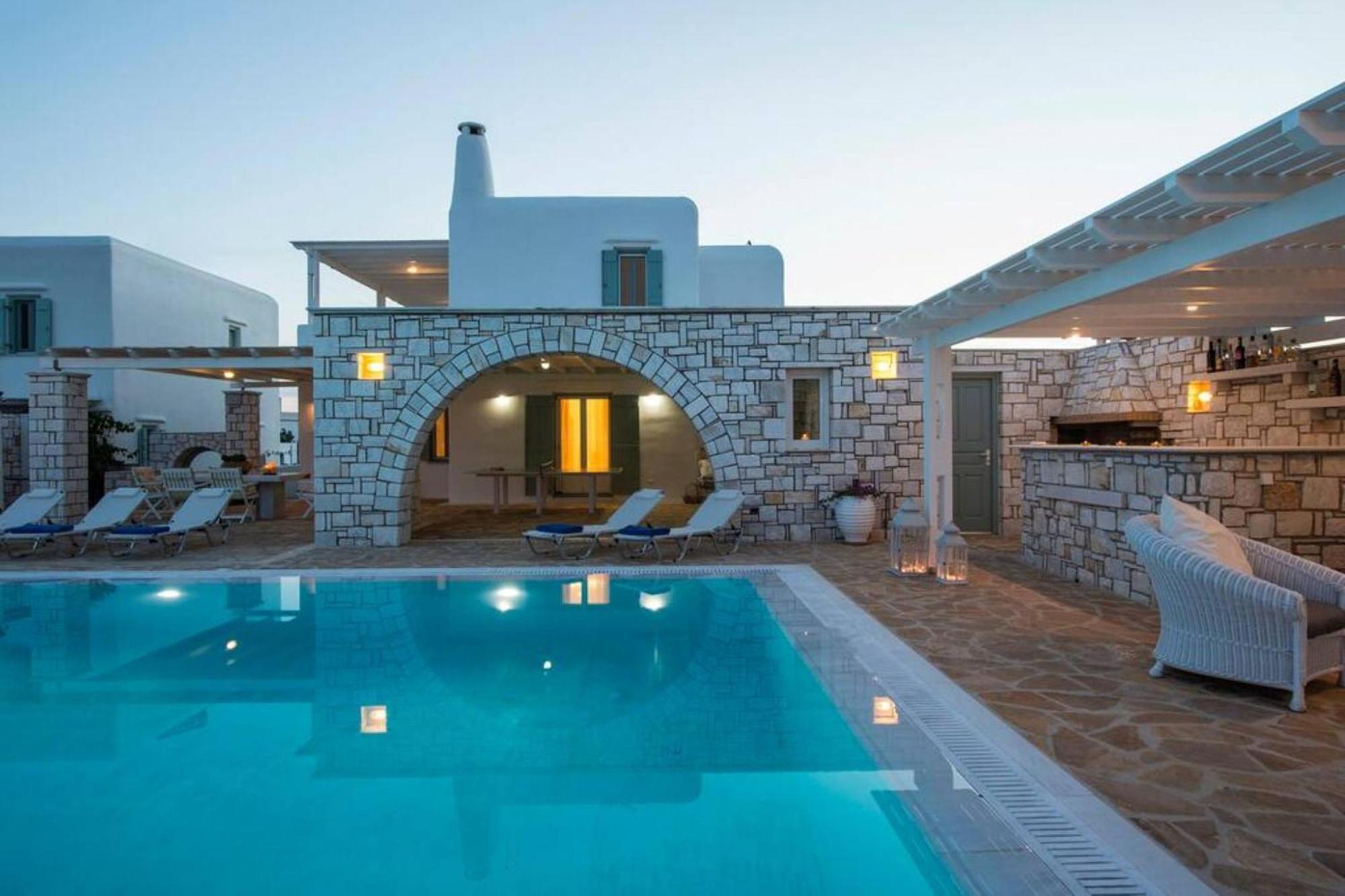 Villa Dionysos In Aliki ภายนอก รูปภาพ